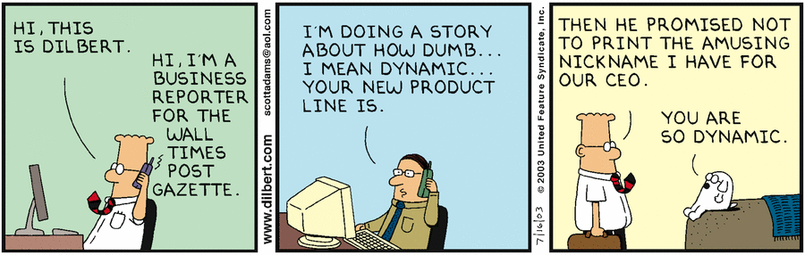 Dilbert Cartoon